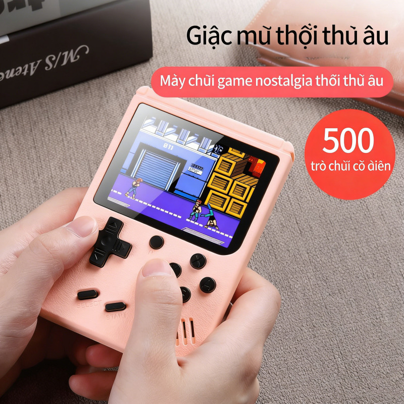 Trò chơi cầm tay Mini 500 trong 1 Máy chơi Game cổ điển di động dành cho người chơi cao cấp Trò chơi bé trai