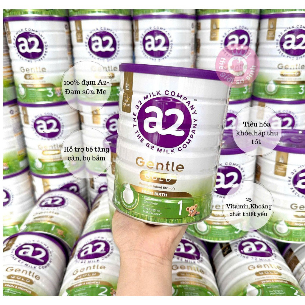 [🔥DEAL SỐC CÓ HẠN🔥] Sữa A2 Gentle Gold Premium/Immune Nguyên Kem Đạm A2 Bé Phát Triển Toàn Diện