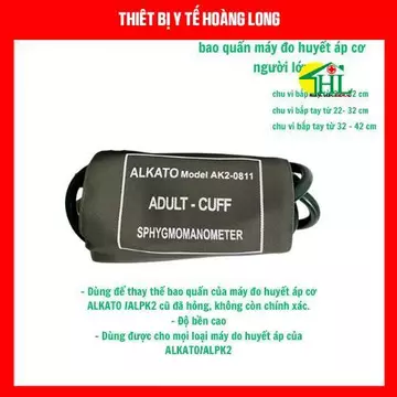 VÒNG BÍT MÁY ĐO HUYẾT ÁP CƠ ALPK2,BAO QUẤN MÁY ĐO HUYẾT ÁP CƠ
