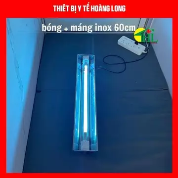 Đèn Cực Tím , Đèn Diệt Khuẩn Không Khí , Đèn UV ( Com Bo Máng + Bóng UV 60cm )