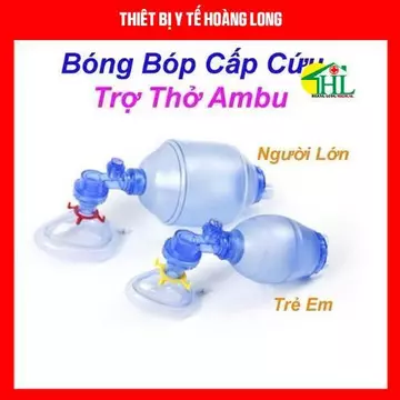 Bóng bóp Ambu giúp thở trẻ sơ sinh, Trẻ em & Người lớn hãng OROMI