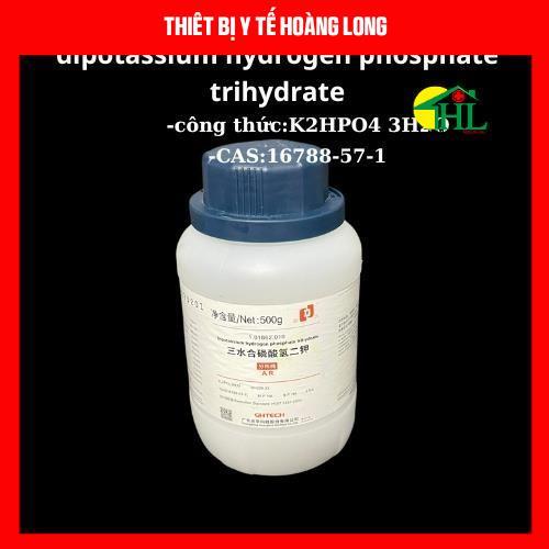 Hóa chất : di-Potassium Hydrogen Phosphate Trihydrate K2HPO4.3H2O 500g ...