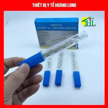 [Hàng Chính Hãng] Nhiệt Kế Thủy Ngân - Nhiệt Kế Kẹp Nách Thủy Ngân