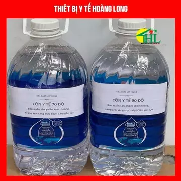 Cồn Y Tế 90 Độ, 70 Độ - Sát Khuẩn, Sát Trùng - Can 5 Lít