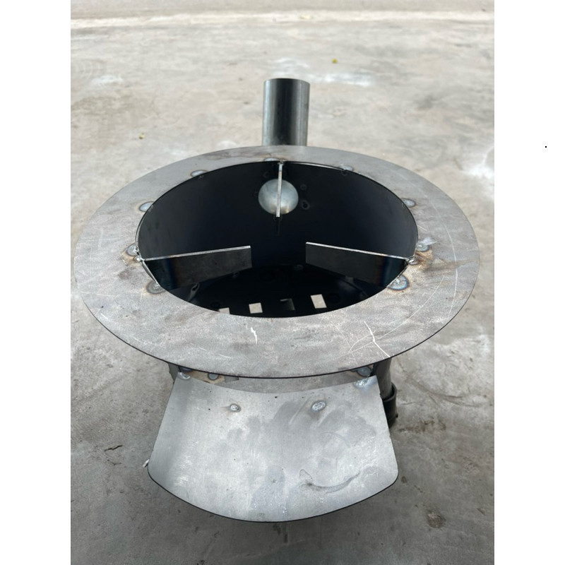 Bếp củi thông minh 34cm, 40cm, 50cm thiết kế ống khói và khay hứng tro tiện nghi!