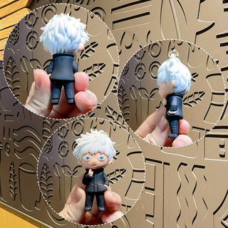 Móc Khóa Jujutsu Kaisen Dễ Thương - Gojo, Megumi, Panda, Tulen - Phụ Kiện Anime Cute - Quà Tặng Treo