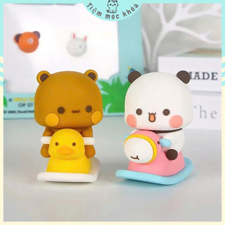 Mô Hình Dudu Bubu Bập Bênh Dễ Thương Cưng Xỉu - Trang Trí Bàn Học Cute Xinh Xắn - Quà Tặng Bạn Gái