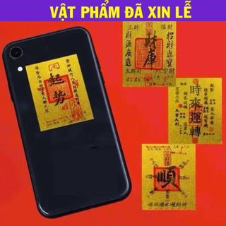 < đã khaii quangg > Miếng Dán Lá Vàng Chiêu Tài Giữ Lộc Phong Thủy Cao Cấp Mạ Vang` Ánh Kim Tinh Tế Ý Sang Trọng