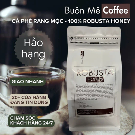 500g Cà Phê Rang Mộc ME TRANG COFFEE – Robusta & Arabica Nguyên Chất – Pha Phin/Pha Máy – Nguyên Hạt/Xay