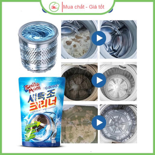 Bột Vệ Sinh Lồng Giặt 450gr Smile Mom Hàn Quốc