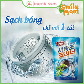 Bột Vệ Sinh Lồng Giặt 450gr Smile Mom Hàn Quốc