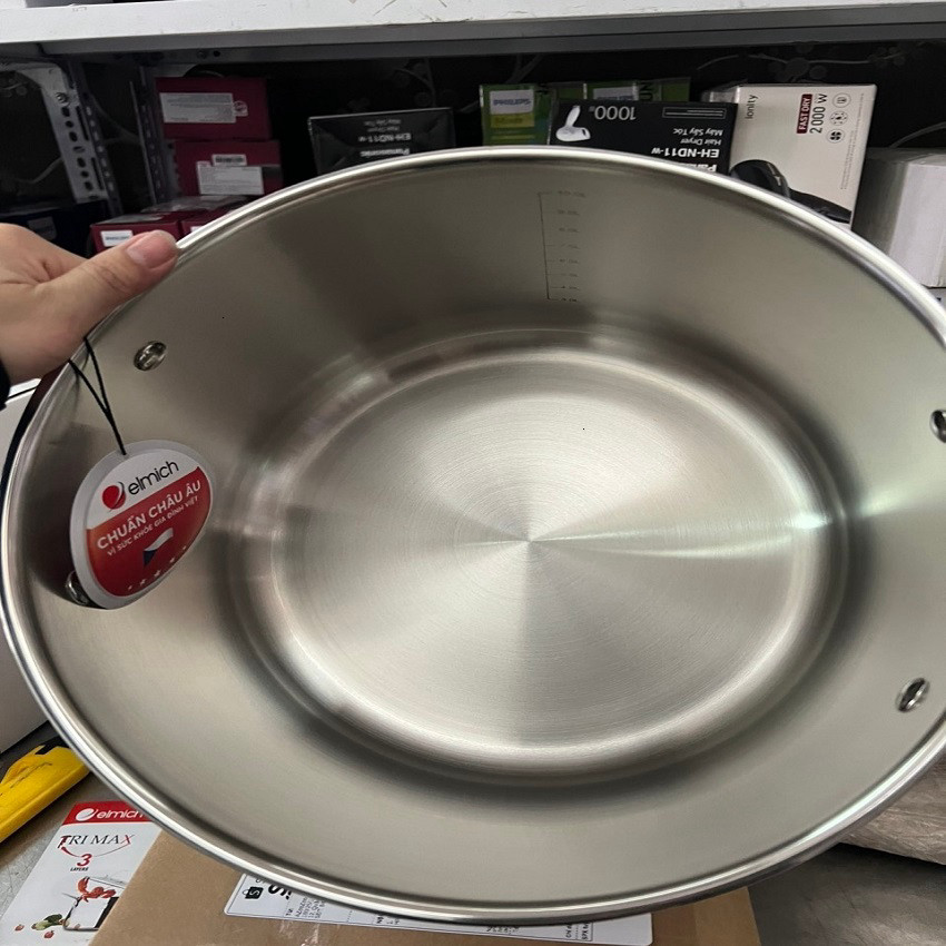 Nồi Luộc Gà Inox Elmich EL2525 - Size 28-30cm - Dùng Được Trên Mọi Bếp | BigBuy360 - bigbuy360.vn