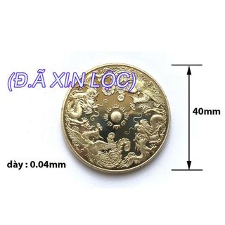 Đồng Xu Rồng Phượng Phong Thủy - Tượng Trưng Cho Hạnh Phúc, Sum Vầy