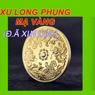 Xu Long Phụng phong thủy chiêu tài ngày Tết , kèm túi gấm đỏ