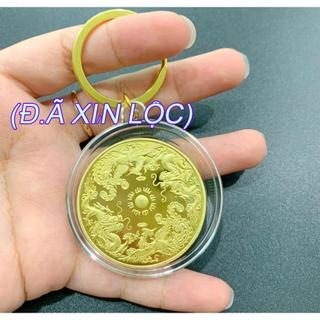 Xu Long Phụng phong thủy chiêu tài ngày Tết , kèm túi gấm đỏ