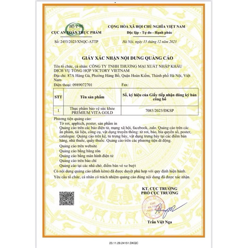 Chính Hãng Viên Tinh Dầu Thông Đỏ Premium Vita Gold 120 Viên Hàn Quốc ( hàng mới về )
