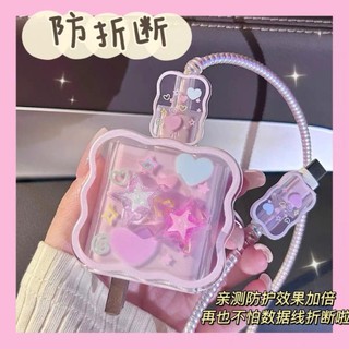 [Kawas Coffe] Bộ phụ kiện bảo vệ củ sạc và cáp sạc cho iphone PD18/20W bằng silicon cao cấp