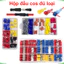 Hộp đầu cos đủ loại, cos ghim, nhét, Y, tròn, nối T, xoắn tiện dụng