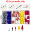 Hộp đầu cos đủ loại, cos ghim, nhét, Y, tròn, nối T, xoắn tiện dụng