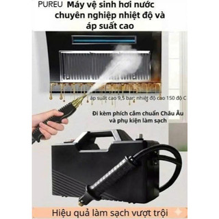 Máy vệ sinh khử khuẩn 3800W giải pháp làm sạch nhanh chóng cho nhà ở cửa hàng và gara ô tô