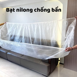Bạt Nilong Che Bụi, Màng Nilong Chống Bụi Chống Nước Chống Bẩn Bảo Vệ Đồ Đạc Gia Đình Đủ Size BNT01