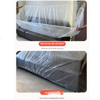Bạt Nilong Che Bụi, Màng Nilong Chống Bụi Chống Nước Chống Bẩn Bảo Vệ Đồ Đạc Gia Đình Đủ Size BNT01