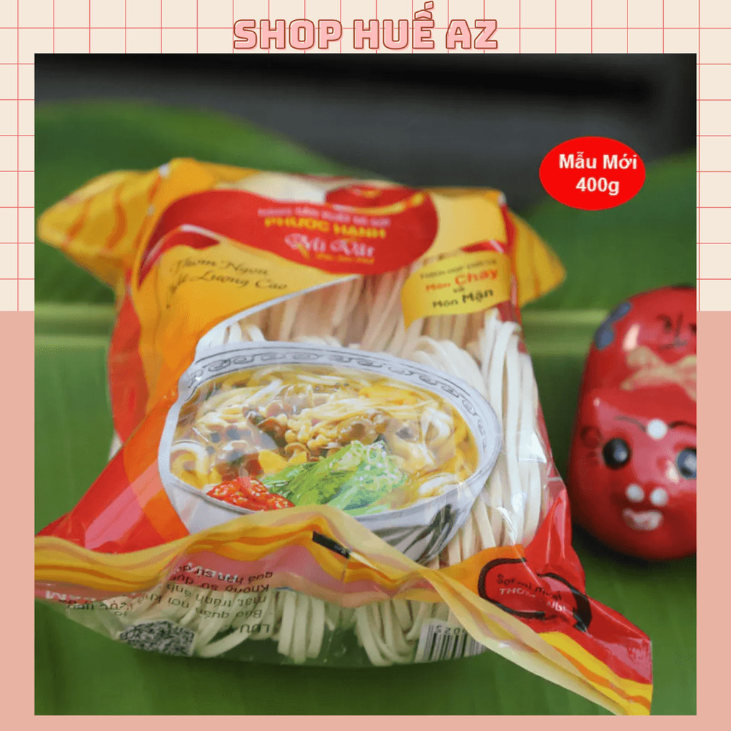COMBO 3 gói bánh canh bột mì khô Phước Hạnh Huế (1 gói = 400gram)