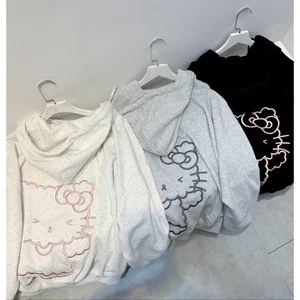 Mania_store//Áo Hoodie Zip Boxy MonStudio – Nỉ Dày Ấm, Thêu Nổi Cao Cấp, Streetwear Unisex Cực Chất 2025