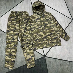 Bộ Nỉ Giàn Di Logo Thêu Mẫu Mới Hottrend Thu Đông 2026 - Áo Hoodie và Quần Jogger hàng authentic 2025