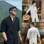 🔥HOT🔥 Áo Sơ Mi Linen Oxford Dài Tay Đũi Nam Trắng Đen Boy Local Brand Sơn Tùng MTP Cổ Tàu Nam 2 Túi Ngực Maniashop 20