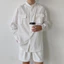🔥HOT🔥 Áo Sơ Mi Linen Oxford Dài Tay Đũi Nam Trắng Đen Boy Local Brand Sơn Tùng MTP Cổ Tàu Nam 2 Túi Ngực Maniashop 20