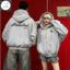 Áo Hoodie Zip Unisex – NQ30 Form Boxy Thoải Mái, Thêu Chữ Nổi, Có Mũ Trùm Rộng 2025