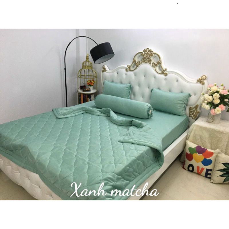 Drap ga thun trơn lẻ cao cấp ga trải giường thun co giãn 4 chiều ôm nệm chắc chắn nhiều màu
