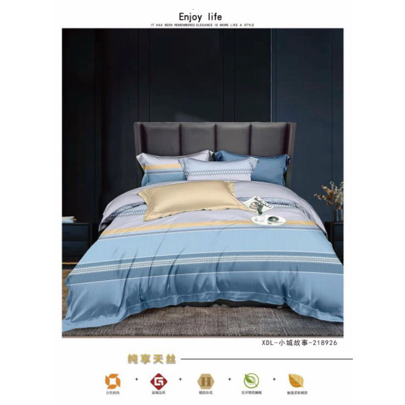 Bộ ga gối drap Tencel lụa cao cấp mát lạnh mềm mịn áo gối ôm có dây kéo không kèm mền