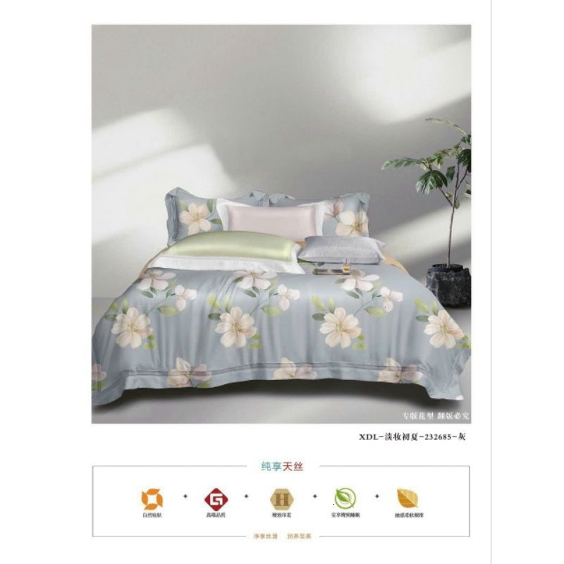 Ga trải giường drap Tencel lụa cao cấp không kèm áo gối chất vải mềm mát nhiều mẫu lựa chọn