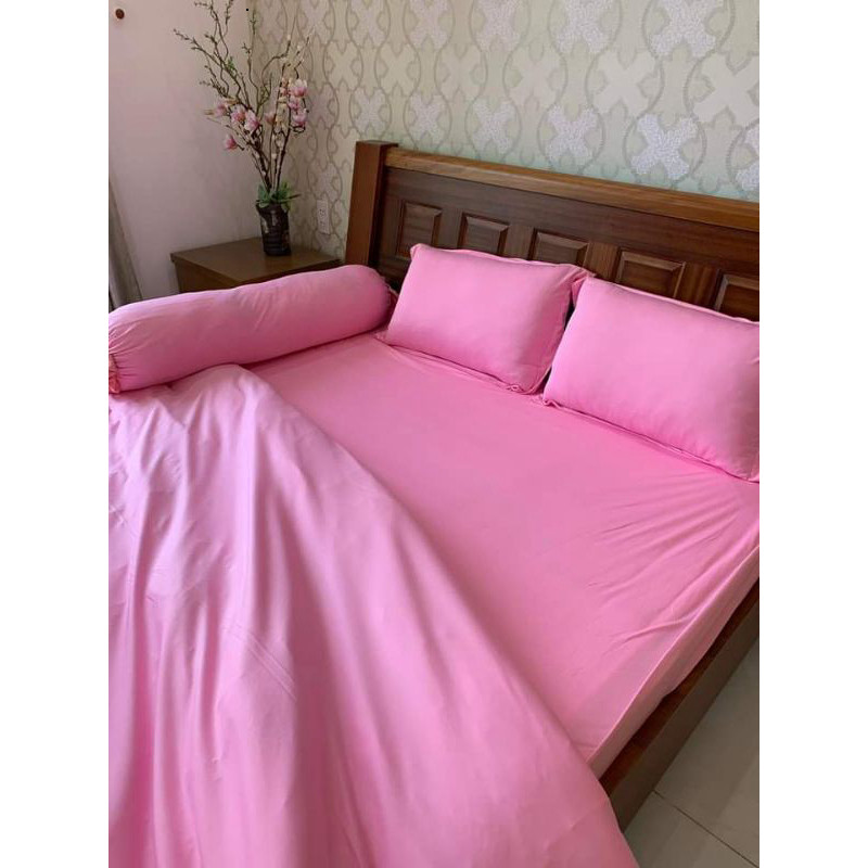 Combo 3 vỏ gối thun lạnh cao cấp gồm 2 vỏ gối nằm và 1 vỏ gối ôm chất vải mềm mát