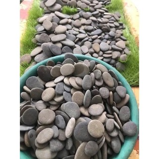 1kg đá cuội trơn dùng để vẽ tranh đá thập cẩm các size 2cm, 3cm, 4cm, 5cm