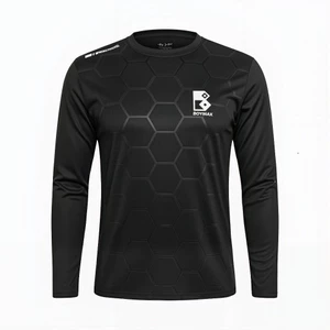 Thun dài tay Cổ Tròn Thun Mềm Mịn Co Giãn 4 Chiều Thanh Lịch Trẻ Trung-Menswear 2025