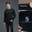Thun dài tay Cổ Tròn Thun Mềm Mịn Co Giãn 4 Chiều Thanh Lịch Trẻ Trung-Menswear 2025