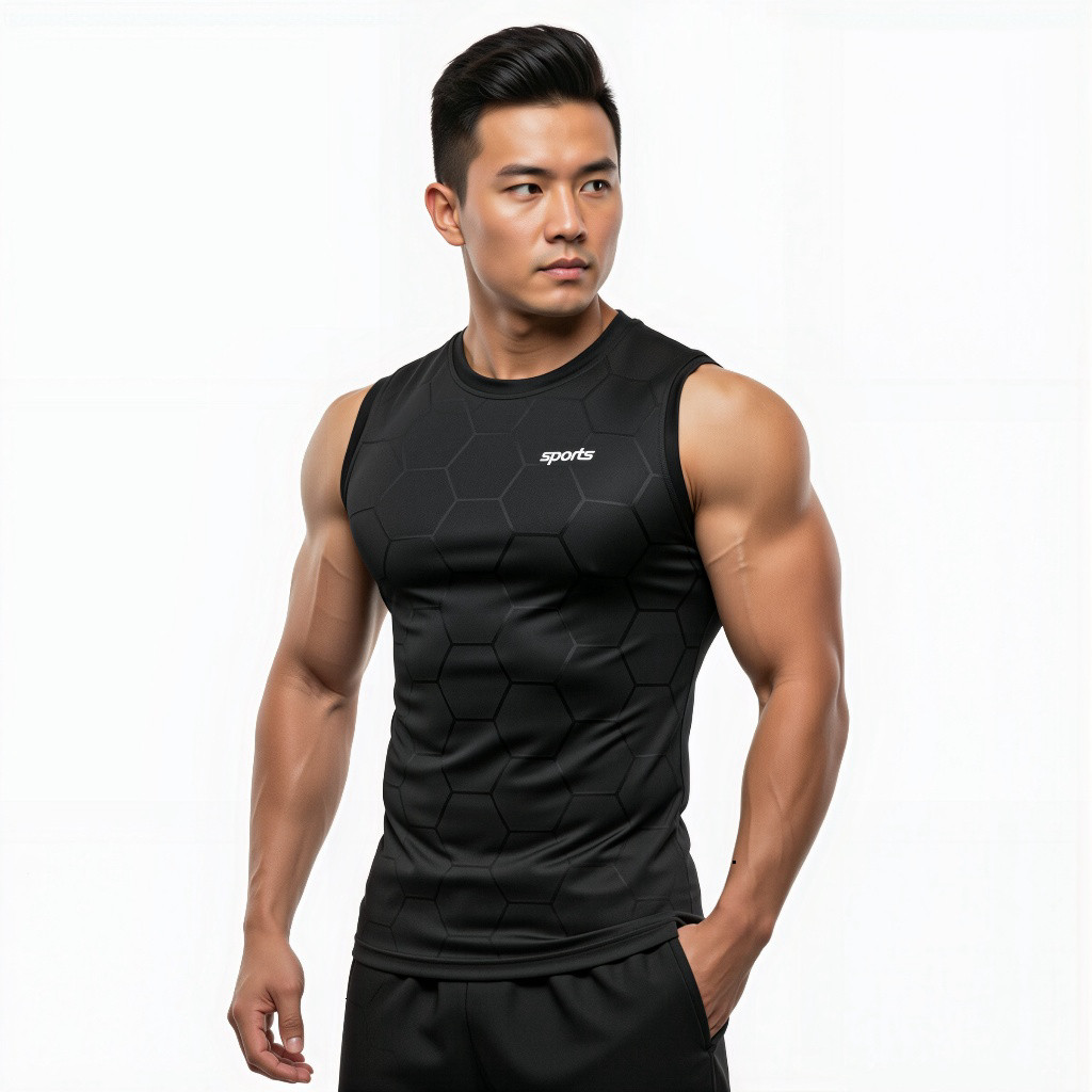 [COMBO 2-3-4 ÁO] Thun ba lỗ Tanktop sát nách dập vân lục giác chất liệu mềm mịn thoáng mát co giãn 4 chiều  2025