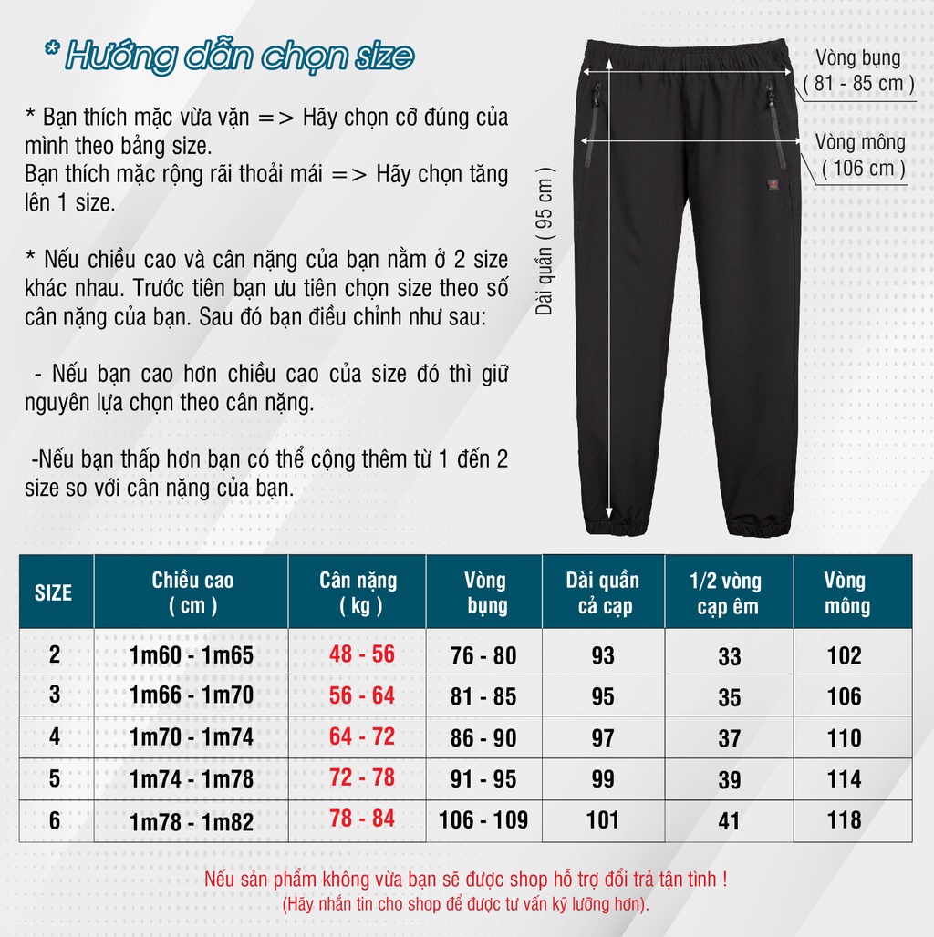 Mô tả Quần Jogger Nam 01 lớp FASVIN Chất Vải Gió Cao Cấp, Thể Thao Khoẻ Khoắn, Cạp Chun Vận Động Thoải Mái DC20424.HN - 4