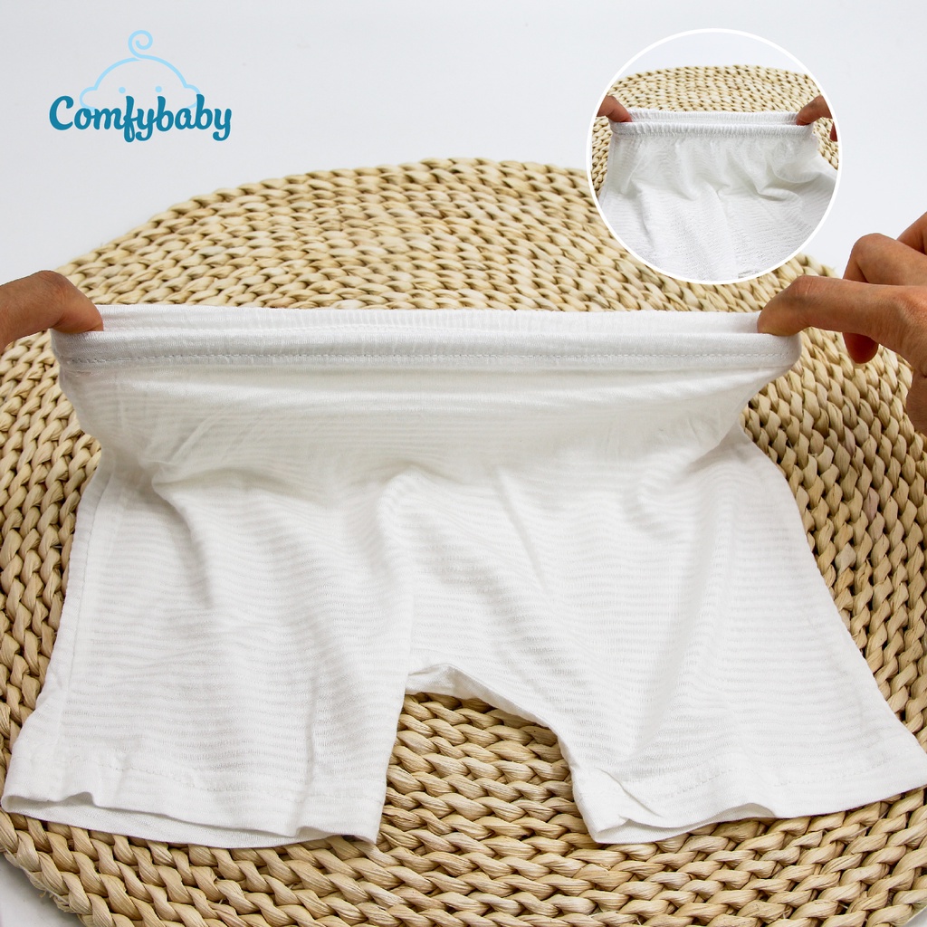 Mô tả Bộ quần áo mùa hè cho bé 100% Cotton Lụa – Comfybaby Siêu nhẹ - thoáng mát QACF22042021 size 3-12 tháng - 3
