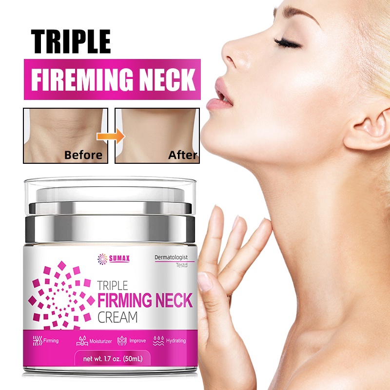 Mô tả RUOALL Kem Dưỡng Da Cổ Làm Săn Chắc Da Chống Lão Hóa Dưỡng Ẩm Bổ Sung Collagen & Hyaluronic Acid 50g - 1