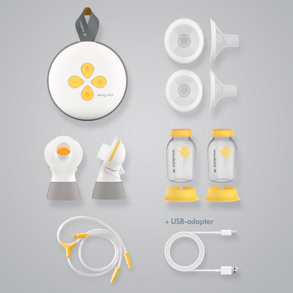 Mô tả Máy hút sữa điện đôi Medela Swing Maxi 2.0 | Có pin sạc, phễu PersonalFit Flex, công nghệ 2-Phase Expression - 2