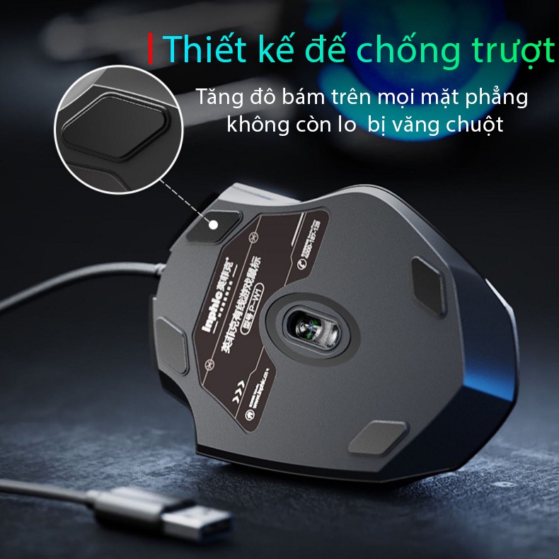Đế chống trượt chuột gaming