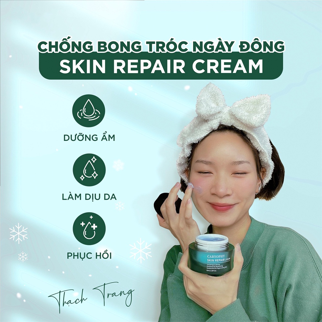 Mô tả Kem dưỡng phục hồi da Caryophy Skin Repair Cream Hàn Quốc dưỡng ẩm phục hồi da mỏng yếu 50ml - 2