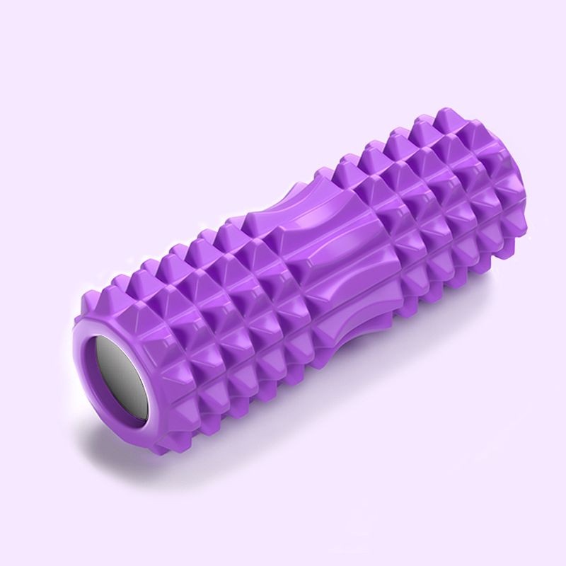 Mô tả Foam Roller Massage - Con Lăn Yoga Matxa Tập Gym Tập Thể Thao Giãn Cơ Ống Trụ Lăn Xốp Có Gai Hãng Amalife - 10