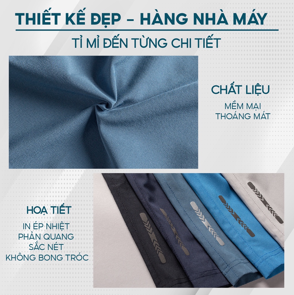 Mô tả Quần short nam FASVIN thể thao vải gió, thoải mái, chuẩn phom, siêu nhẹ Q21450.HN - 4