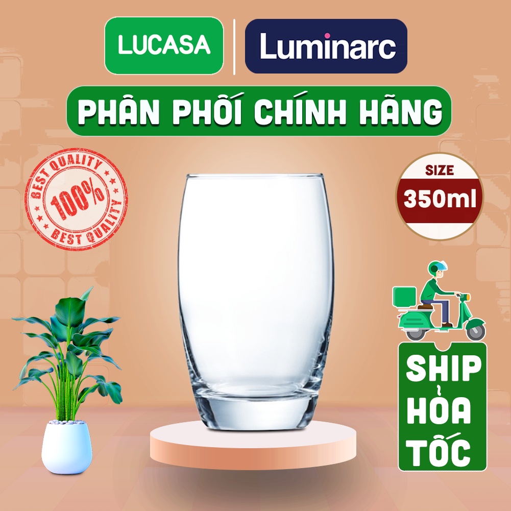 Ly Luminarc Salto 350ml kiểu dáng