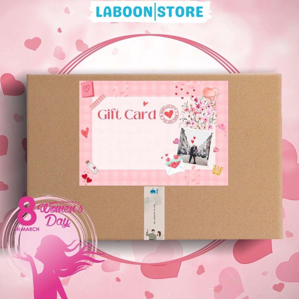 Mô tả Bộ quà tặng túi chườm bụng nóng lạnh ngày dâu Laboon, phiên bản gift box tâm lý 350ml - 3